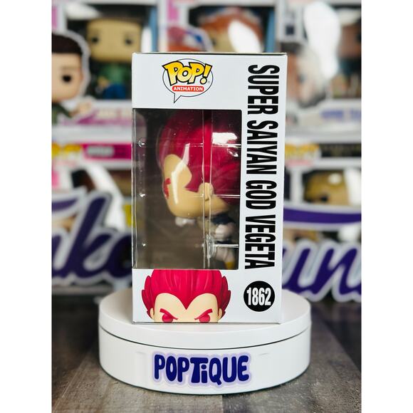 Dragon Ball Super: Broly Super Saiyan God Vegeta Funko Pop! #1862 - Picture 6 of 6